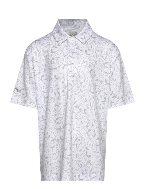 Callaway | Floral Print Polo | S