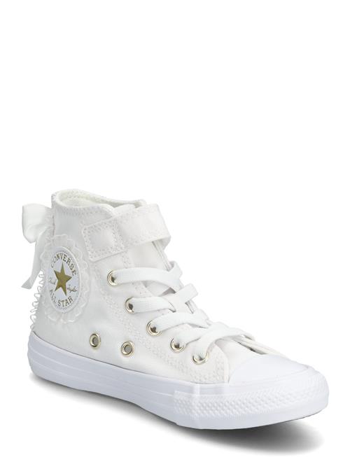 Converse | Ctas 1V Hi White/White/Gold | 27