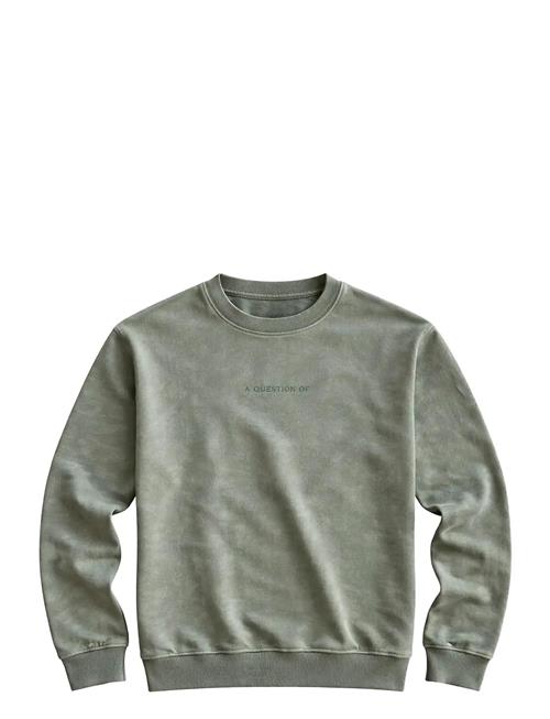 A QUESTION OF | Ollie Crewneck Acid Wash | S