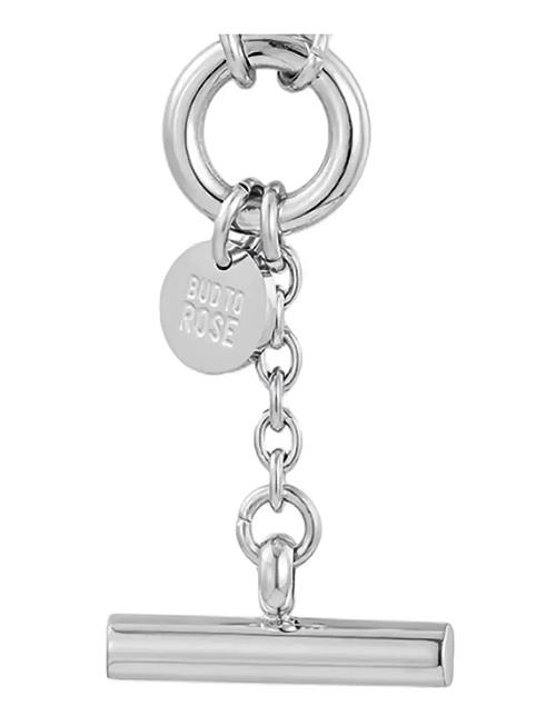 Bud to rose | Alexa T-Bar Necklace Silver | ONE SIZE