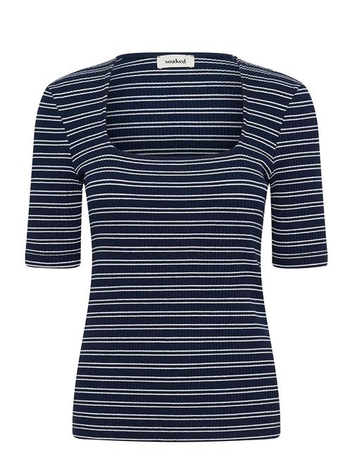 Soaked | Slsimone Striped Tee | XS