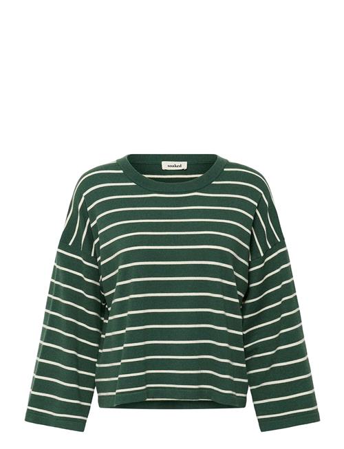 Soaked | Slspina Boxy Pullover Cropped | L