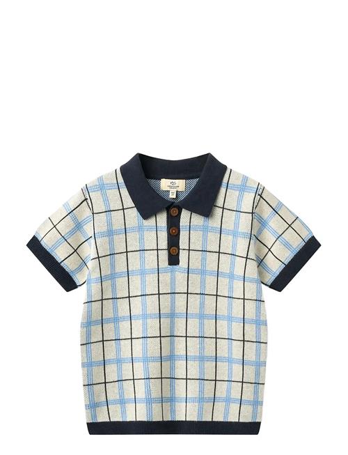 Copenhagen Colors | Knitted Checkered Polo | 98