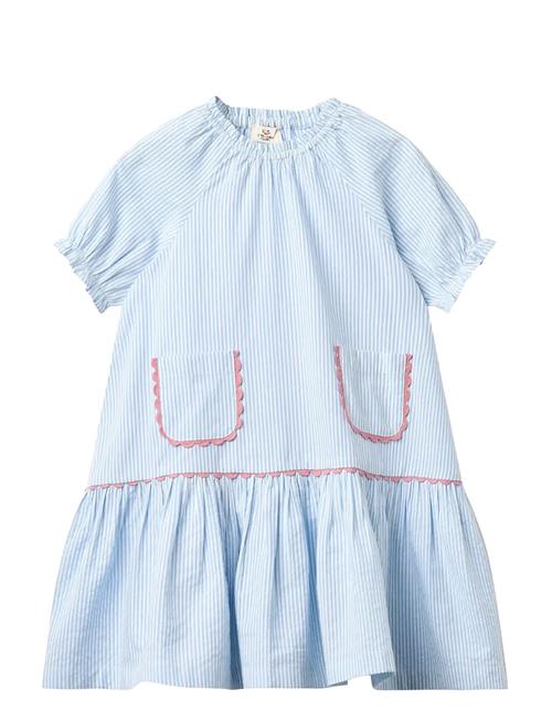 Copenhagen Colors | Seersucker Dress W. Pockets | 116