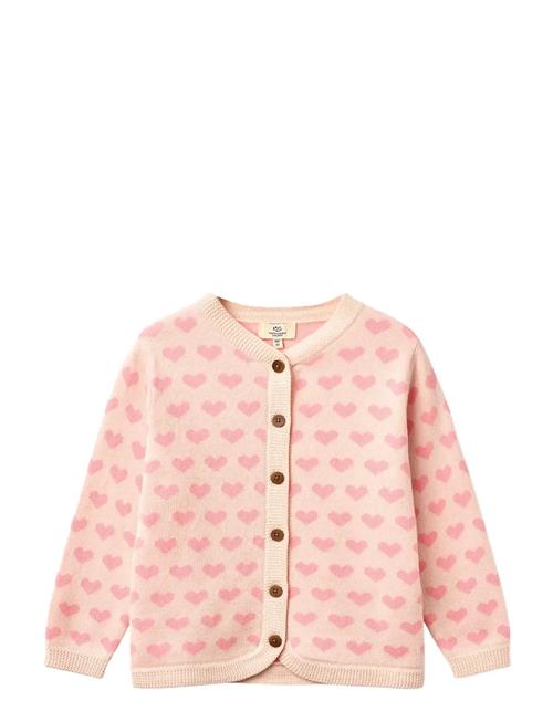 Copenhagen Colors | Heart Cardigan W. Crochet Edge | 140
