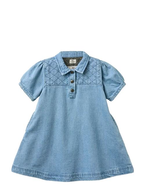 Copenhagen Colors | Organic Quilted Denim Dress | 152