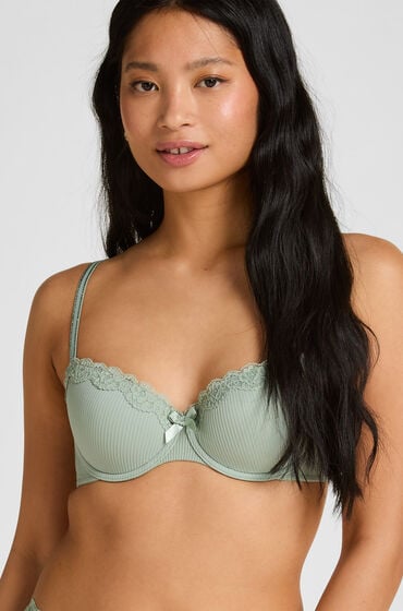 Hunkemöller Formstøbt bøjle-bh Lola Grøn
