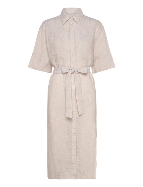 GANT | Rel Linen Ss Shirt Dress | 44