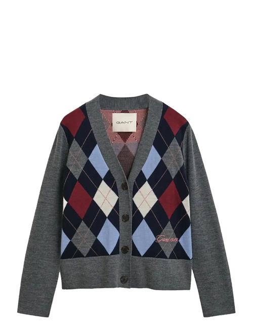 GANT | Argyle V-Neck Cardigan | L