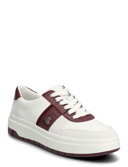 Lauren Ralph Lauren | Harlie Two-Tone Leather & Suede Sneaker | 40