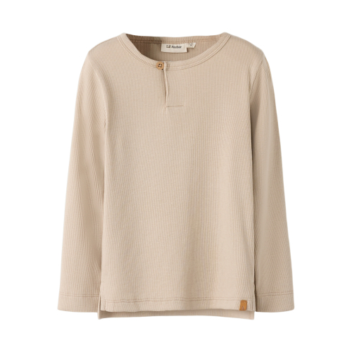 LIL ATELIER Bluse Lago Oxford Tan