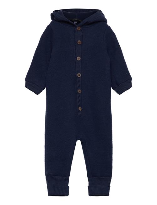 mikk-line | Wool Baby Suit W. Hood | 80