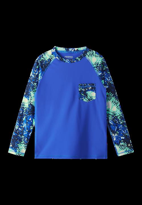 Reima Kroolaus Solsikker Skjorte Sparkly Blue  Sparkly Blue-128 cm  Blå  128 cm  mand