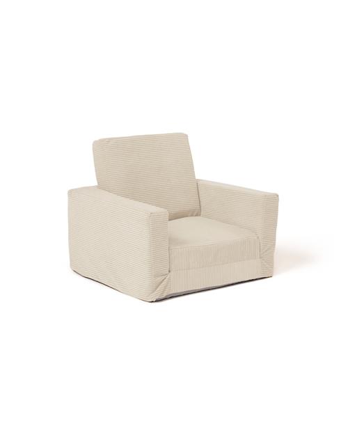 Kid's Concept Sammenklappelig Lænestol Natural White  Natural White-OS  Hvid  One Size  unisex