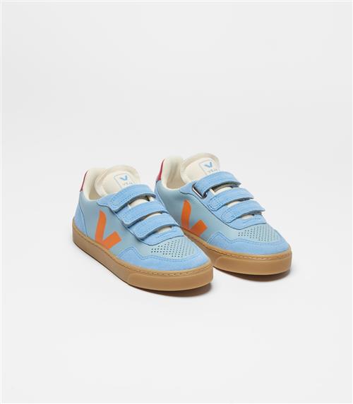 Veja V-90 Sneakers Steel Fury Natural  Steel Fury Natural 32 EU  Blå  32 EU  unisex