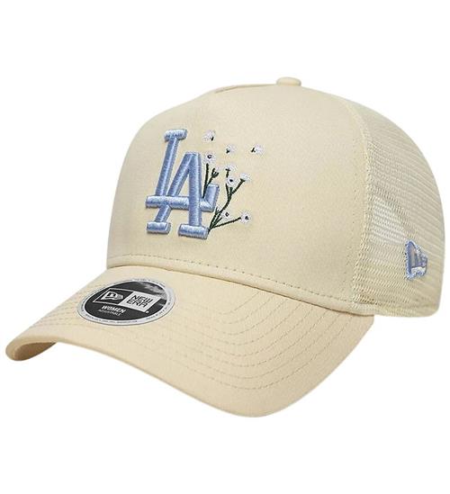 New Era Kasket - Trucker - LA Dodgers Floral - Light Beige