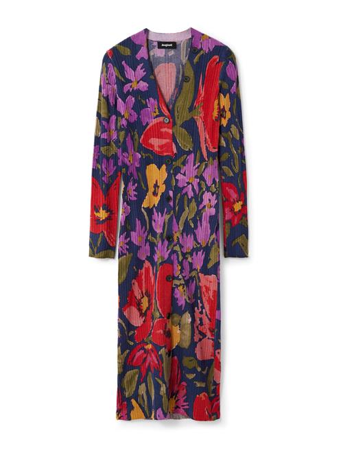 Desigual Kjole 'VEST DELAWARE'  marin / grøn / lilla / rød