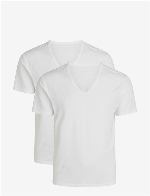 URBAN QUEST | Urban Quest The Bamboo Mens V-Neck Undershirt 2-Pack | M