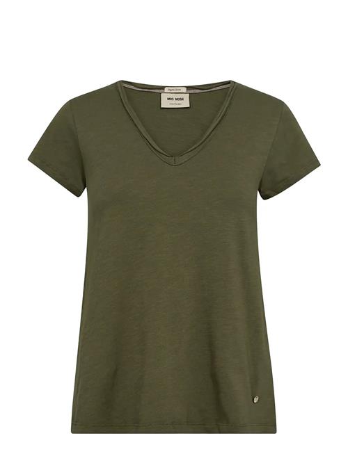 MOS MOSH | Mmtulli V-Ss Basic Tee | L