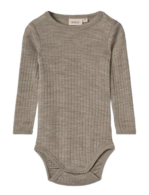 Wheat | Wool Silk Body L/S Lucca | 92