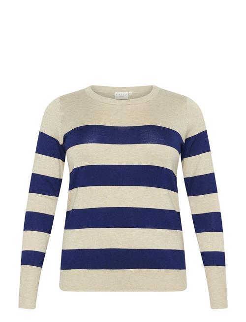 Kaffe Curve | Kclizzy Striped Knit Pullover | L