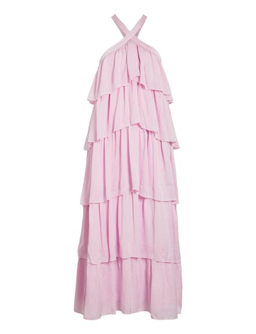 Vila | Vifiluka H/N S/L Ankle Dress/Dc/R/Bfs | 38