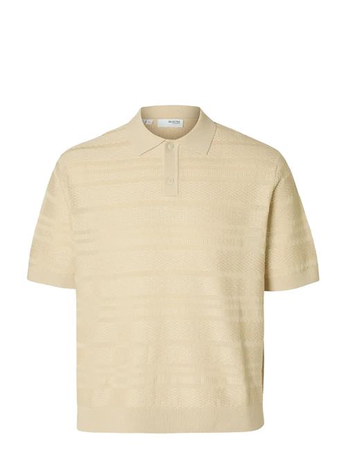 Selected | Slhfoam Ss Knit Relaxed Structure Polo | M