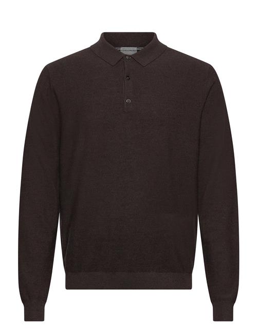 Lindbergh Black | 100 Merino Polo Knit | M