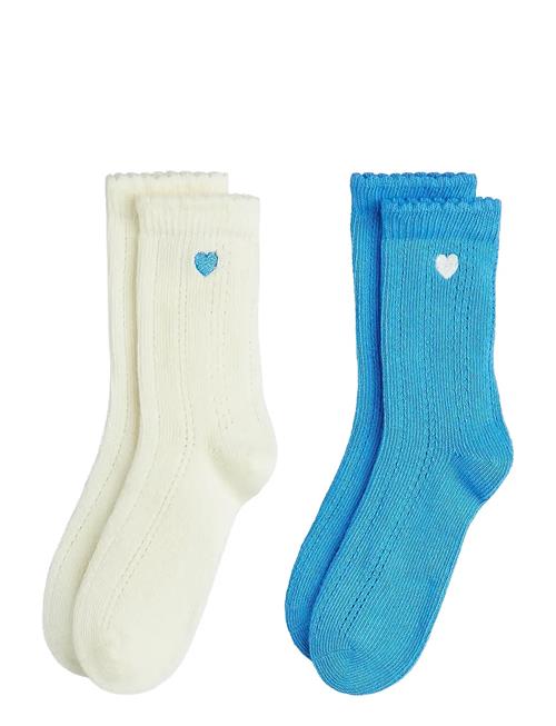 Mini Rodini | Pointelle 2-Pack Socks | 24/27