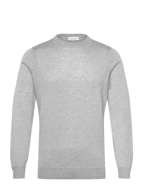 Davida Cashmere | Man Fine Knit O-Neck Sweater | S