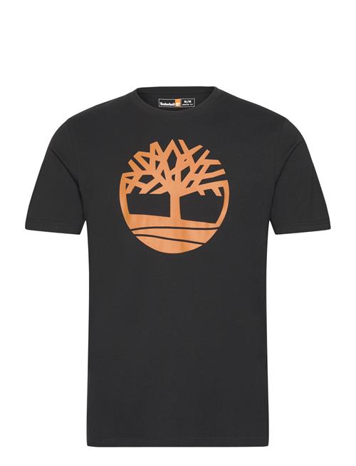 Timberland | Kennebec River Tree Logo Short Sleeve Tee Black/Wheat Boot | L