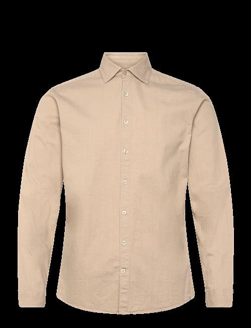 Lindbergh | Soft Indigo Stretch Shirt L/S | M