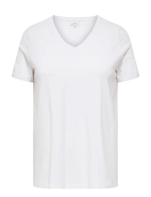 ONLY Carmakoma | Carbonnie Life S/S V A-Shape Tee Noos | 42-44