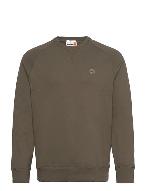 Timberland | Exeter River Loopback Crew Neck Sweatshirt Leaf Green-Cassel Earth | M