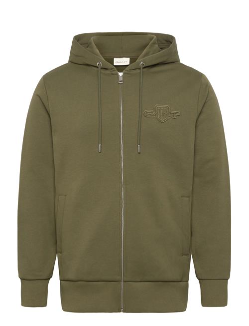 GANT | Reg Tonal Shield Full Zip Hoodie | XL