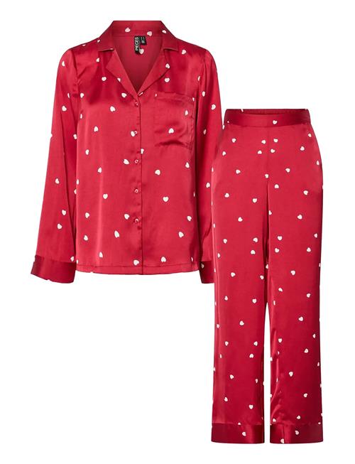 Pieces | Pcjytte Xmas Satin Night Set Wvn | L