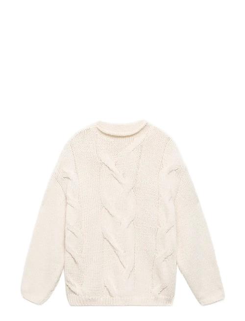 Mango | Oversized Cable-Knit Sweater | M