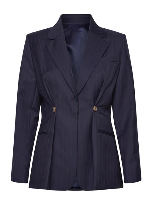 Malina | Illiana Fitted Button Detailed Wool Blend Blazer | 36