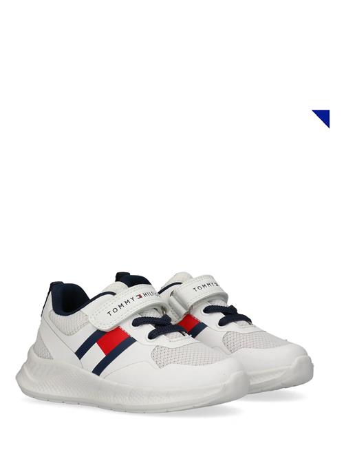 Tommy Hilfiger | Tommy Hilfiger Flag Low Cut Lace-Up/Velcro Sneaker | 32