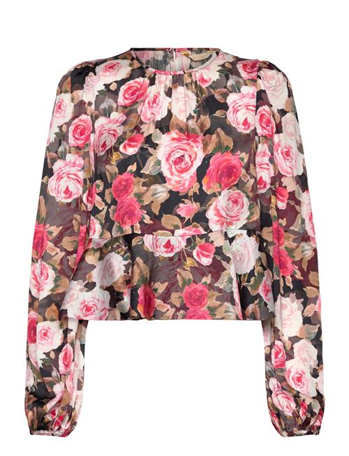 by Ti Mo | Satin Flounce Top | XL