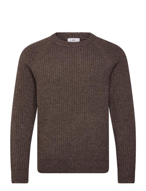Mango | Wool-Blend Rib-Knit Sweater | S