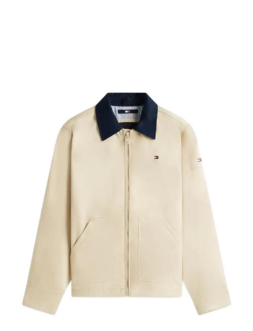 Tommy Hilfiger | Contrast Collar Cotton Jacket | 128