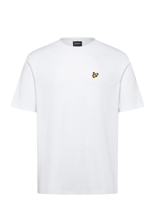 Lyle & Scott | Popcorn Jacquard T-Shirt | XS