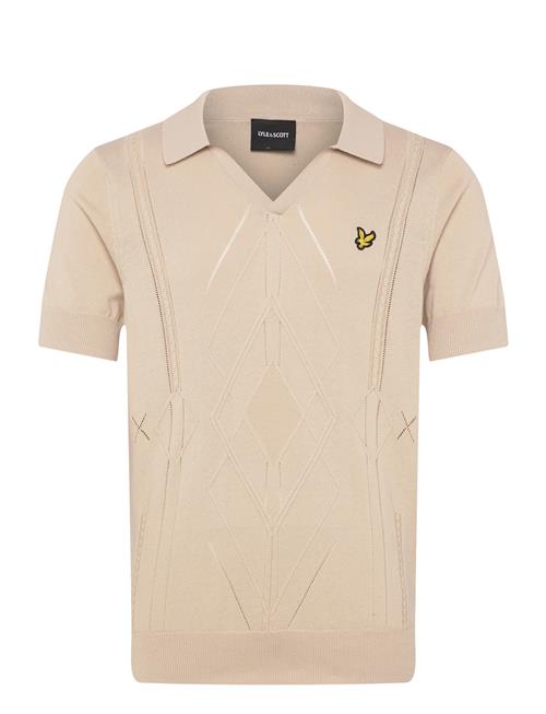 Lyle & Scott | Argyle Knitted Polo | S