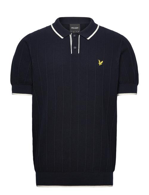 Lyle & Scott | Tipped Pique Knitted Polo | XL