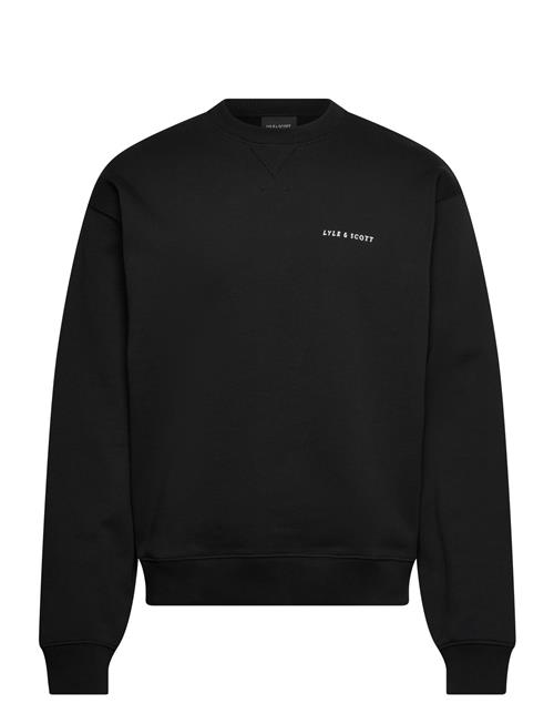 Lyle & Scott | Script Heavyweight Loopback Crew Neck Sweatshirt | M