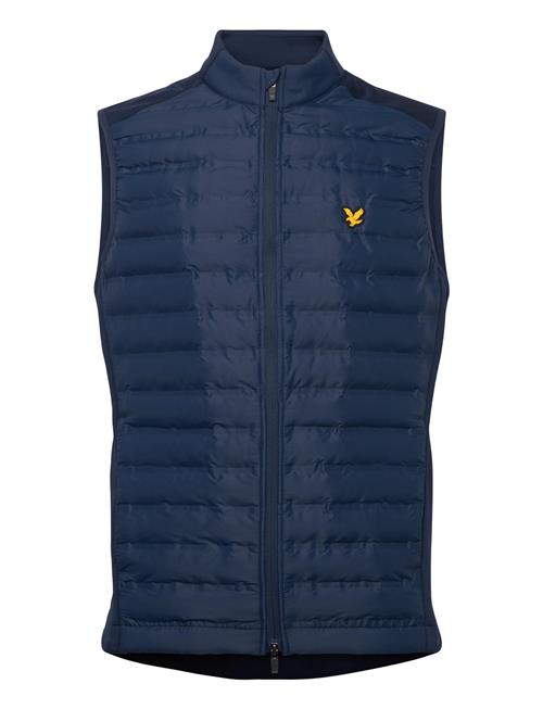 Lyle & Scott Sport | Hybrid Quilted Full Zip Golf Gilet | S