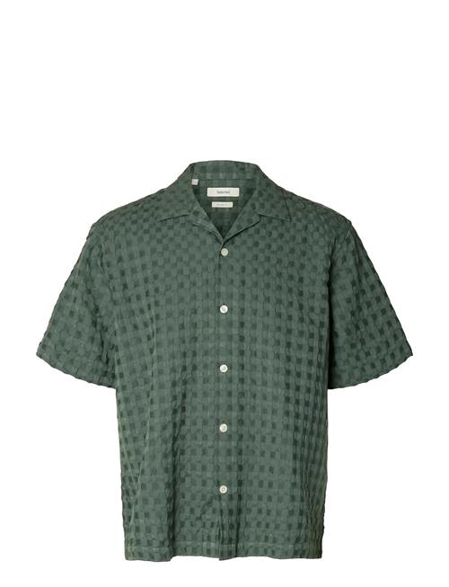 Selected | Slhrlxmonty Texture Ss Shirt | XL