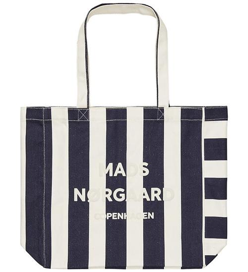 Mads Nørgaard Shopper - Boutiqno Athene - Stripe Aop Sky Captain