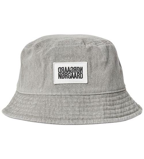 Mads Nørgaard Bøllehat - Washed Cotten Twill - Grey Melange